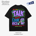 Vintage Cartoon Cotton T-Shirt – Retro Streetwear Tee
