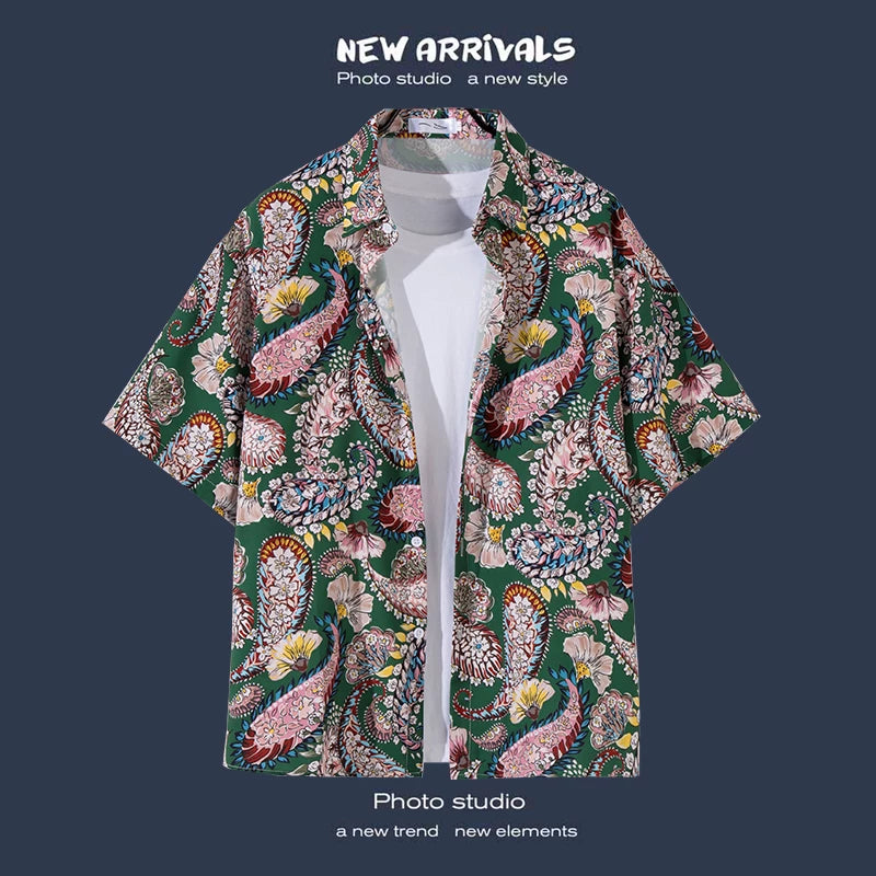 Non ironing floral shirt