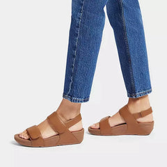 FitFlop Women's Flat Roman Strap Sandals Summer Comfort Slides