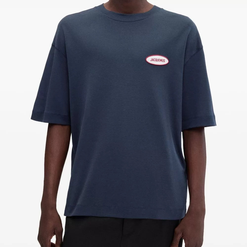 Jacquemus Logo Print Unisex Round Neck Short Sleeve T-Shirt