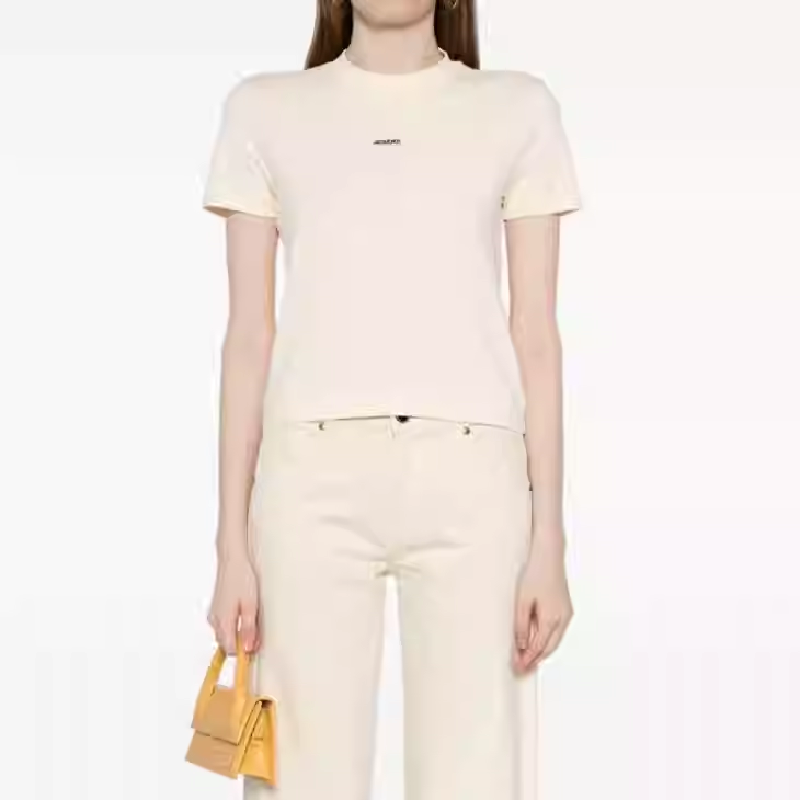 Jacquemus Slim Fit Crew Neck Women's T-Shirt