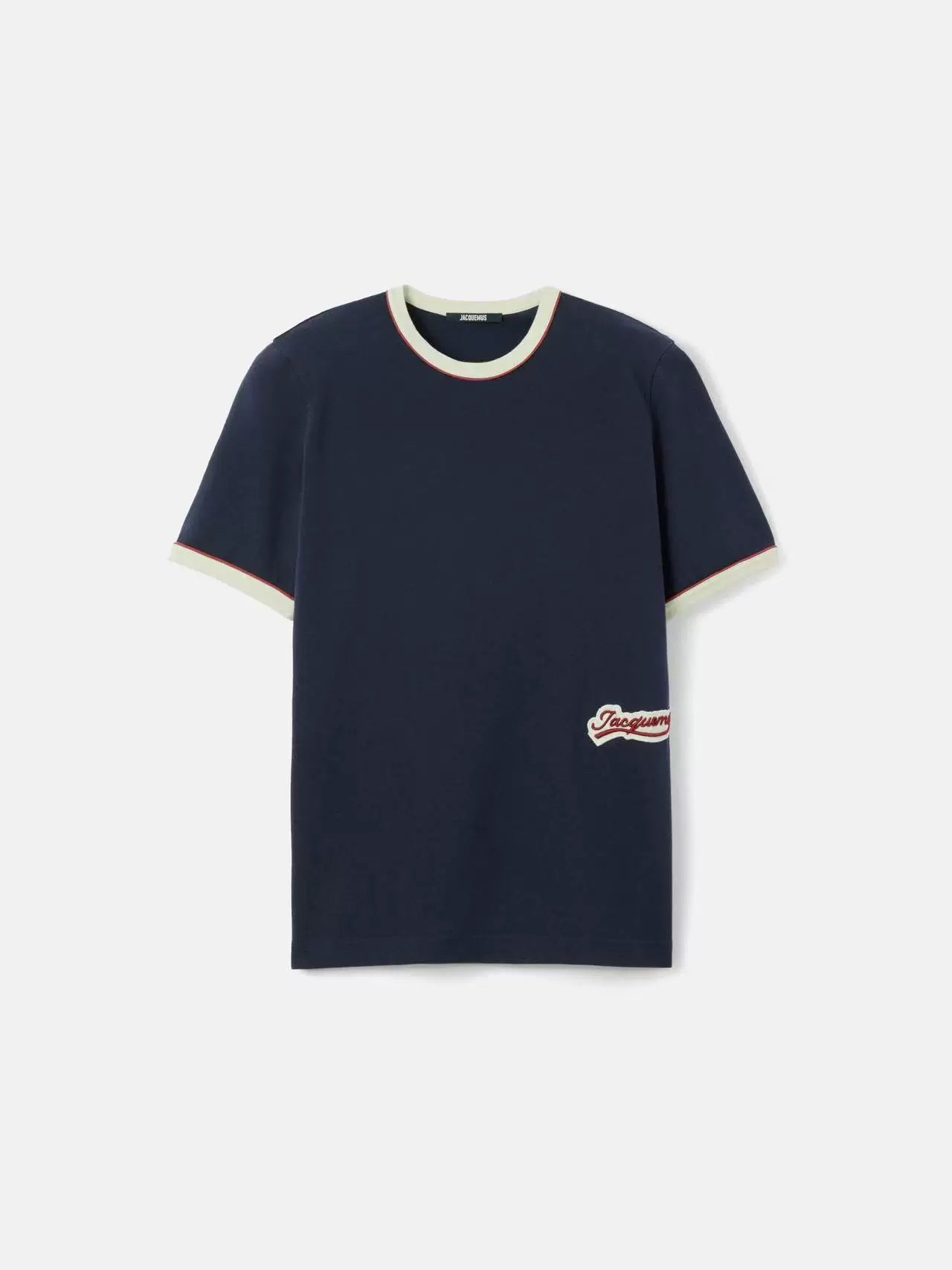 Jacquemus Logo Print Unisex Crew Neck Short Sleeve T-Shirt