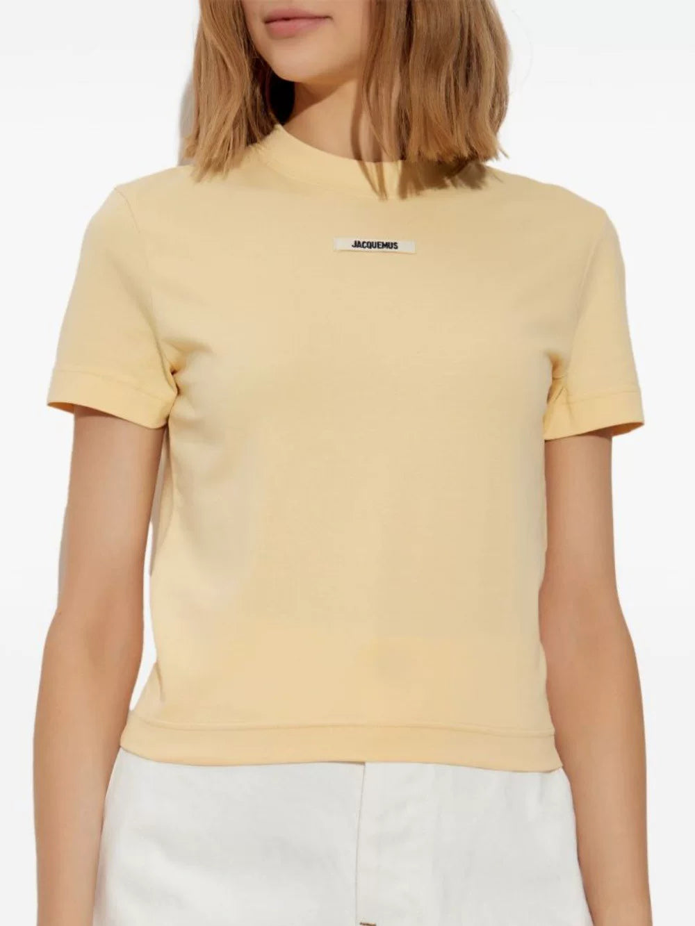 Jacquemus Slim Fit Crew Neck Women's T-Shirt