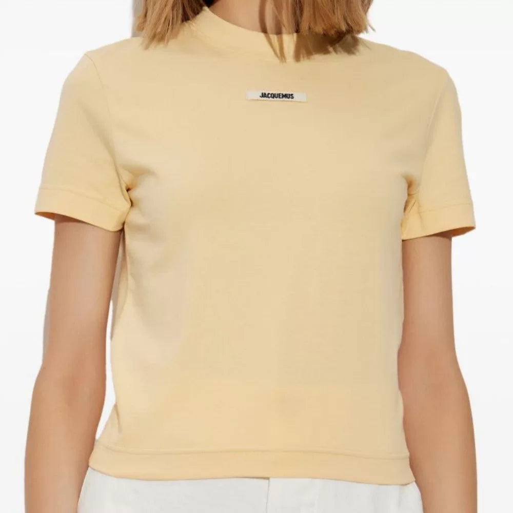 Jacquemus Slim Fit Crew Neck Women's T-Shirt