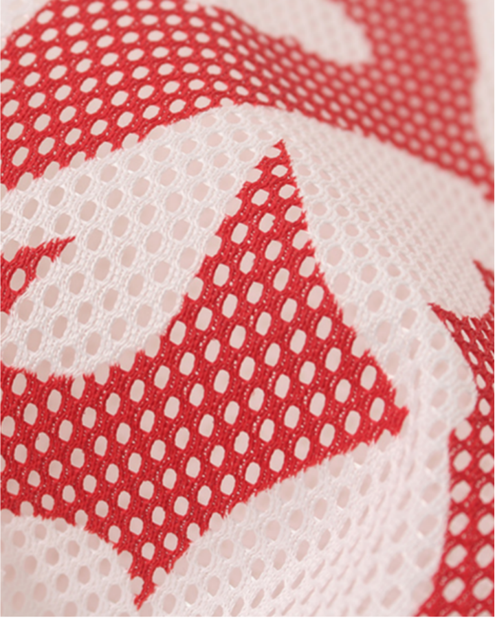 Breathable Mesh Graphic Street Tee