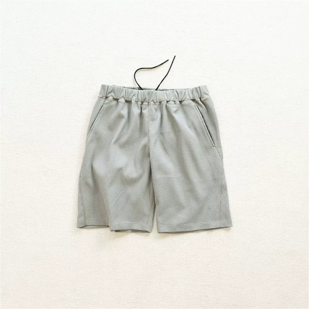 Solotex Waffle Quick-Dry Drawstring Shorts
