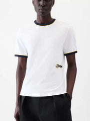 Jacquemus Logo Print Unisex Crew Neck Short Sleeve T-Shirt