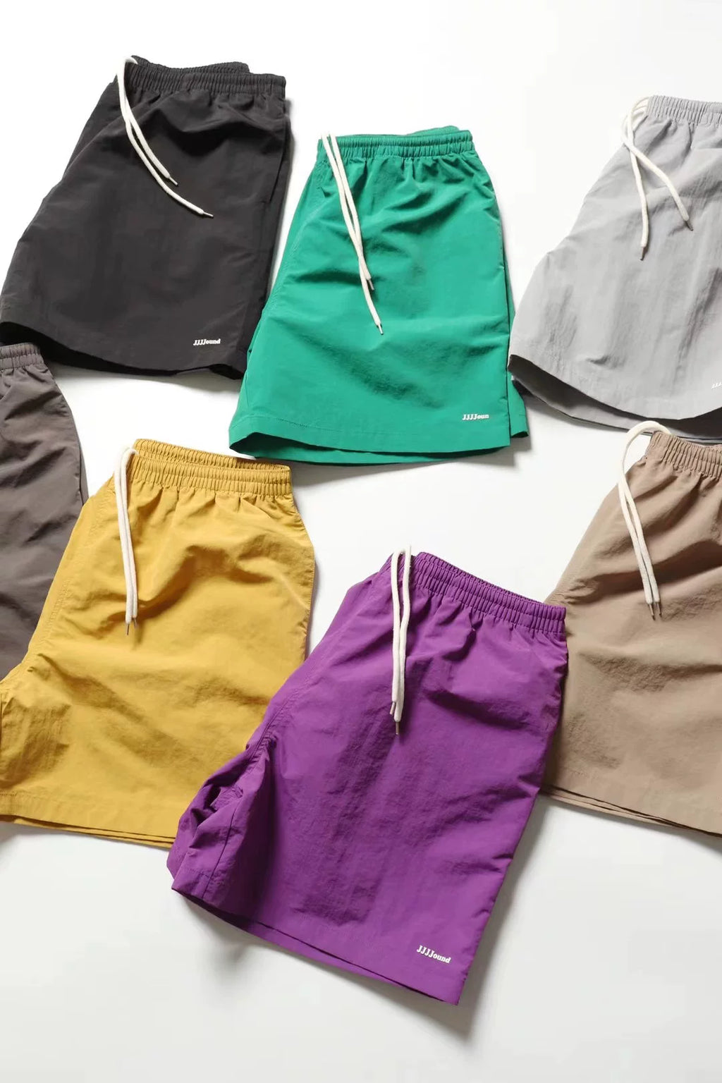 Dopamine Retro Nylon Quick-Dry Shorts - Unisex