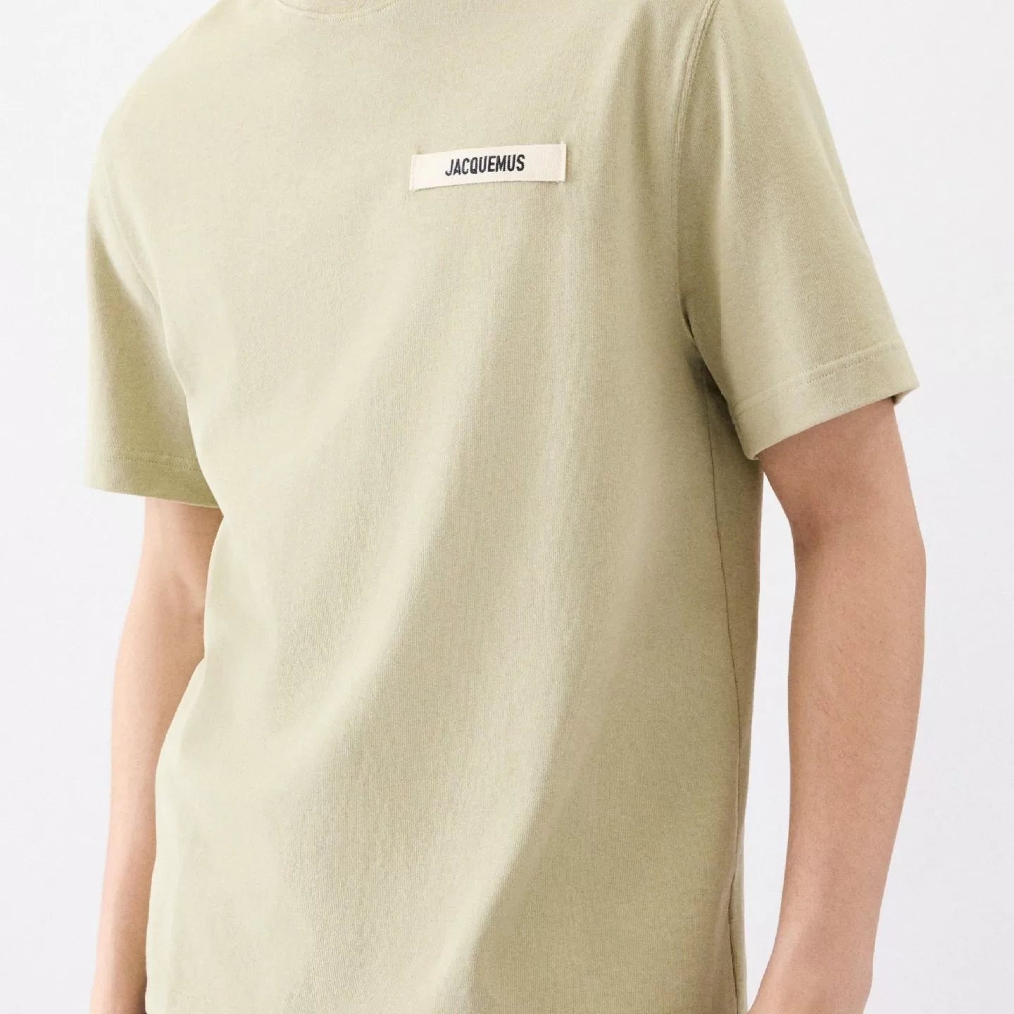 Jacquemus Summer Casual Round Neck Unisex T-Shirt