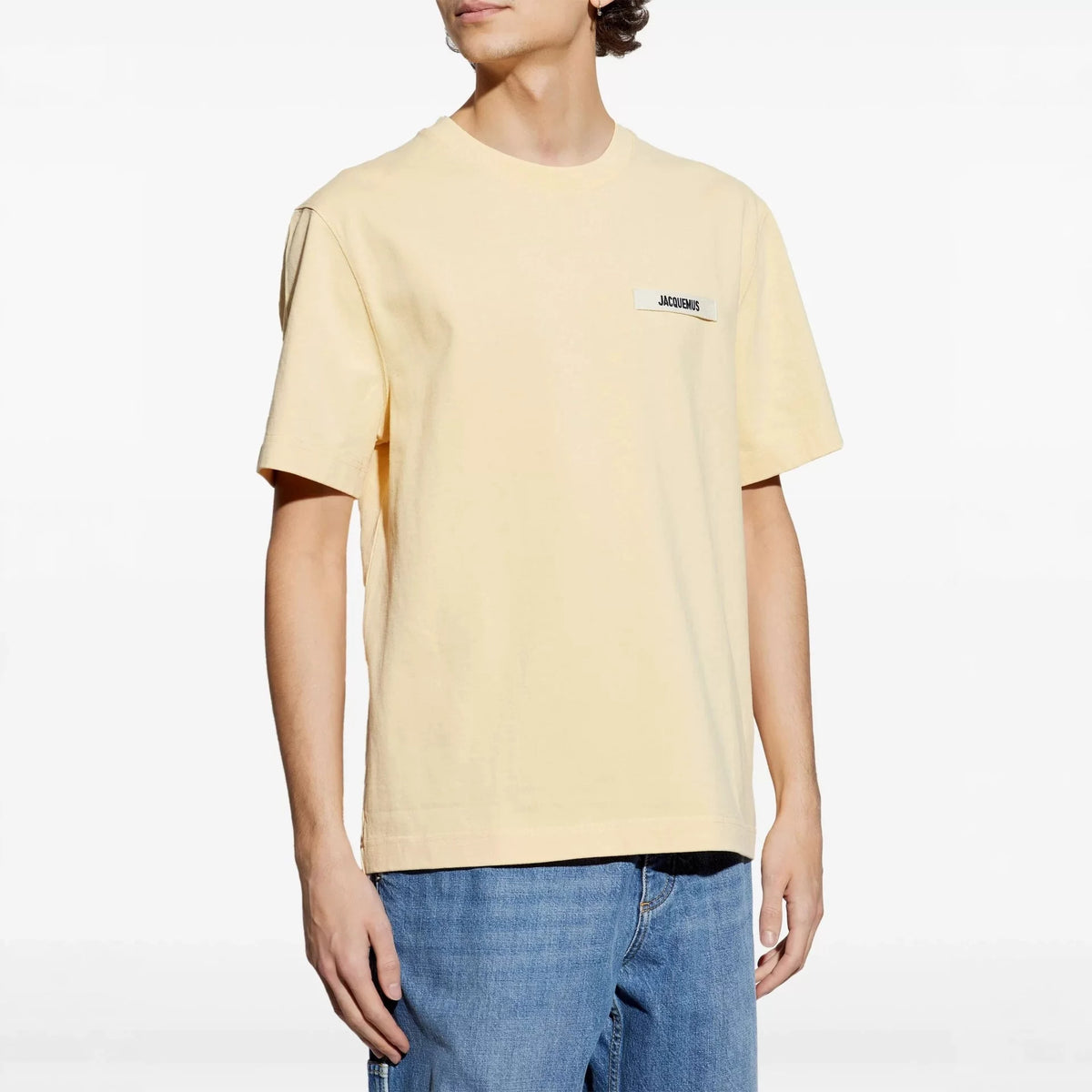 Jacquemus Summer Casual Round Neck Unisex T-Shirt