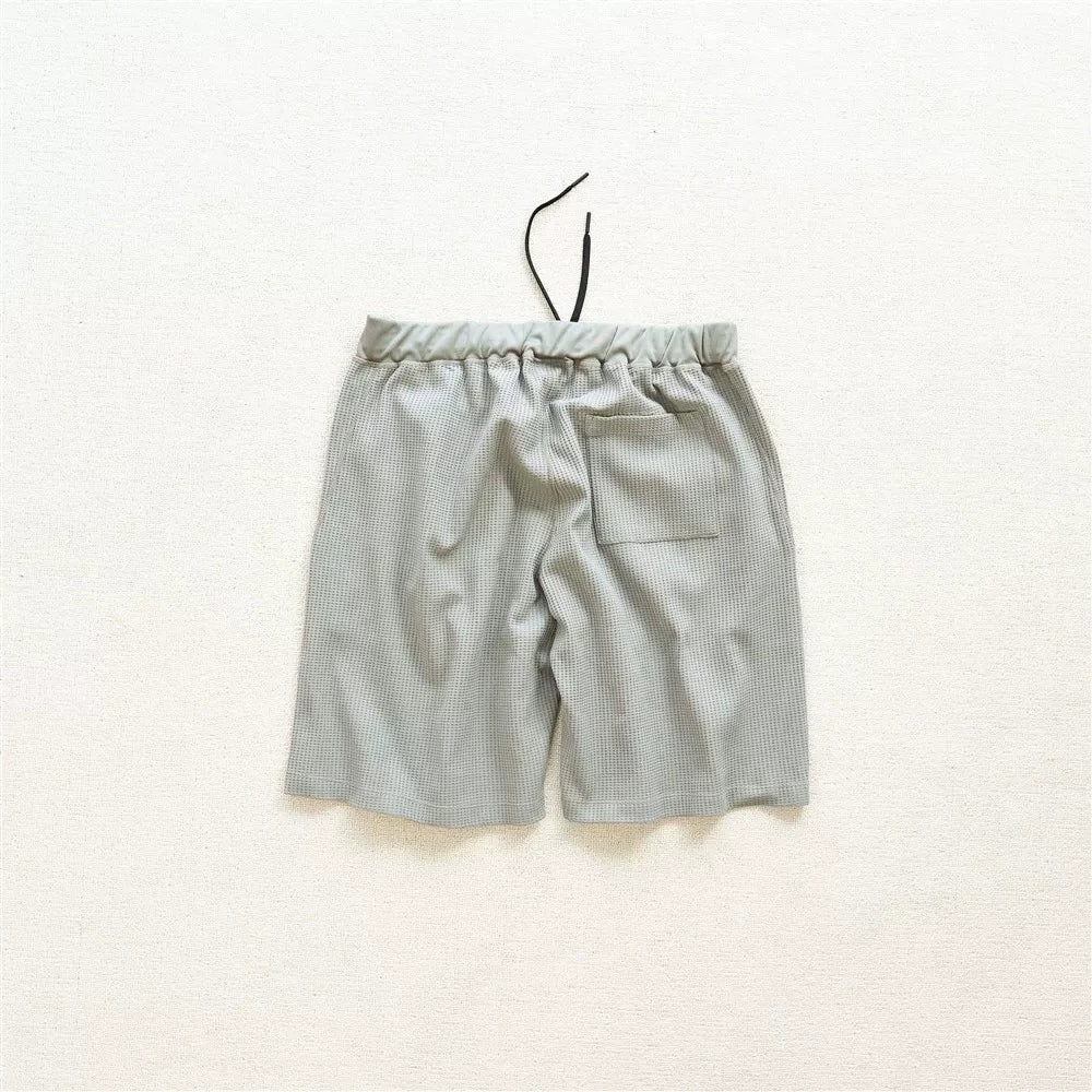 Solotex Waffle Quick-Dry Drawstring Shorts