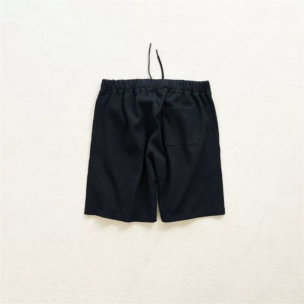 Solotex Waffle Quick-Dry Drawstring Shorts