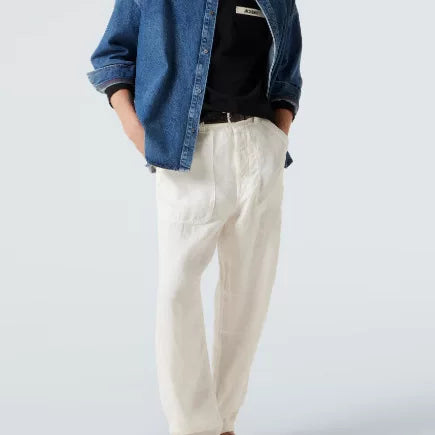 Jacquemus Embroidered Logo Crew Neck Long Sleeve Sweatshirt