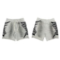 High version Mixed EMOTION ME American retro waffle mesh hot drilled hole shorts for both men and women