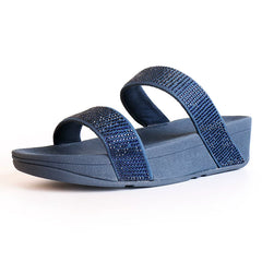 FitFlop Women's Crystal Slide Sandals Beach Comfort Slippers