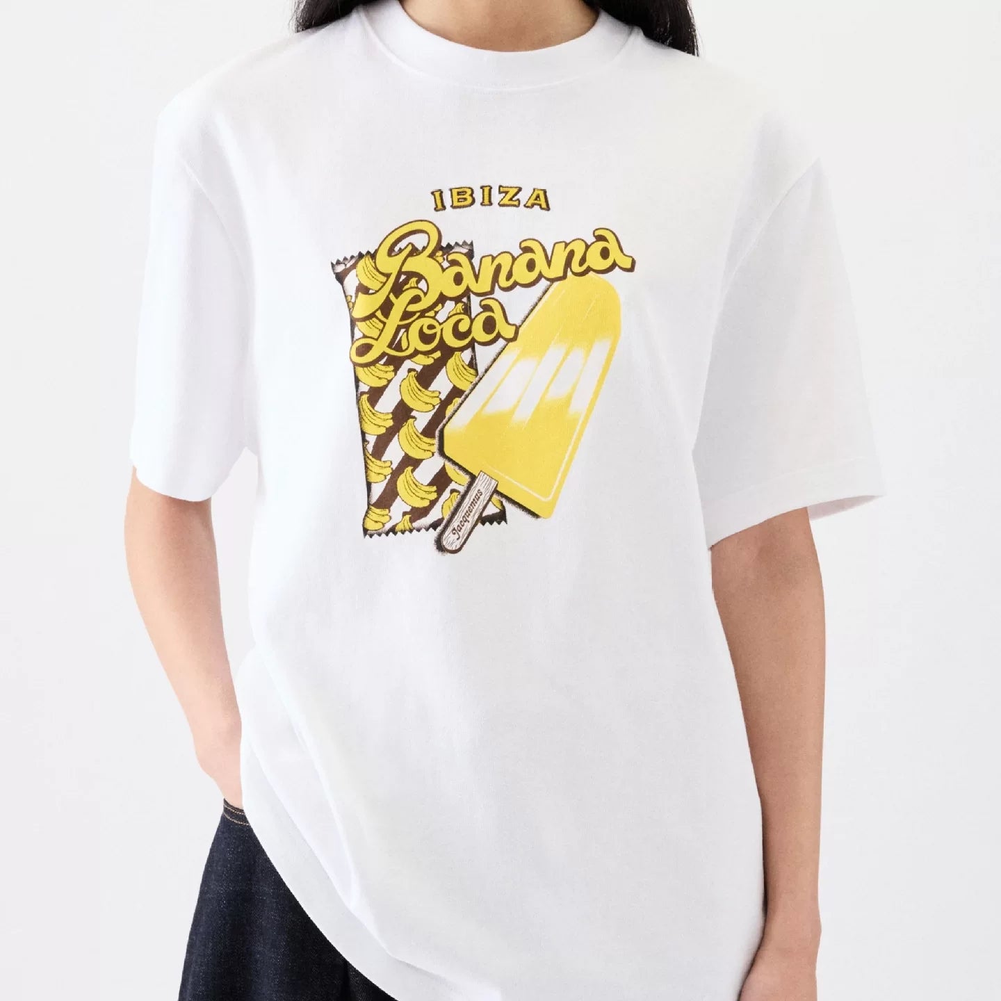 Jacquemus Logo Print Unisex Short Sleeve T-Shirt