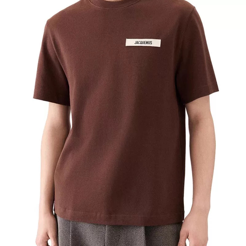 Jacquemus Unisex Crew Neck Short Sleeve T-Shirt