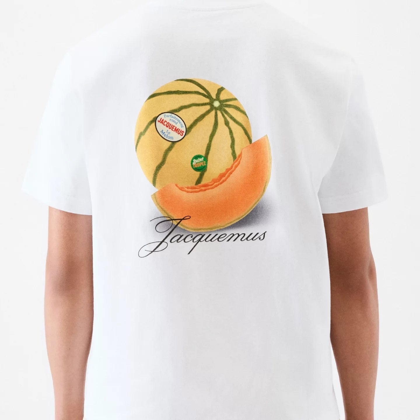 Jacquemus Logo Print Unisex Round Neck Short Sleeve T-Shirt