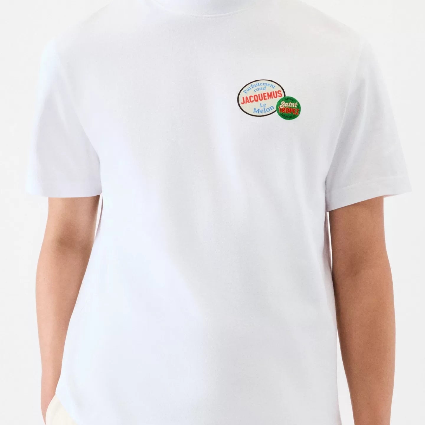 Jacquemus Logo Print Unisex Round Neck Short Sleeve T-Shirt