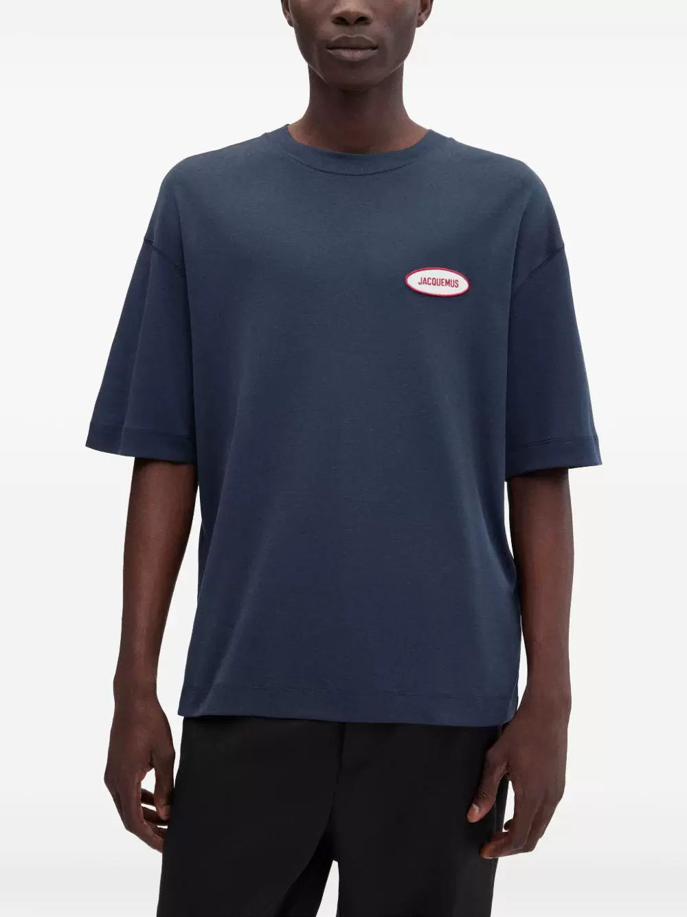 Jacquemus Logo Print Unisex Round Neck Short Sleeve T-Shirt