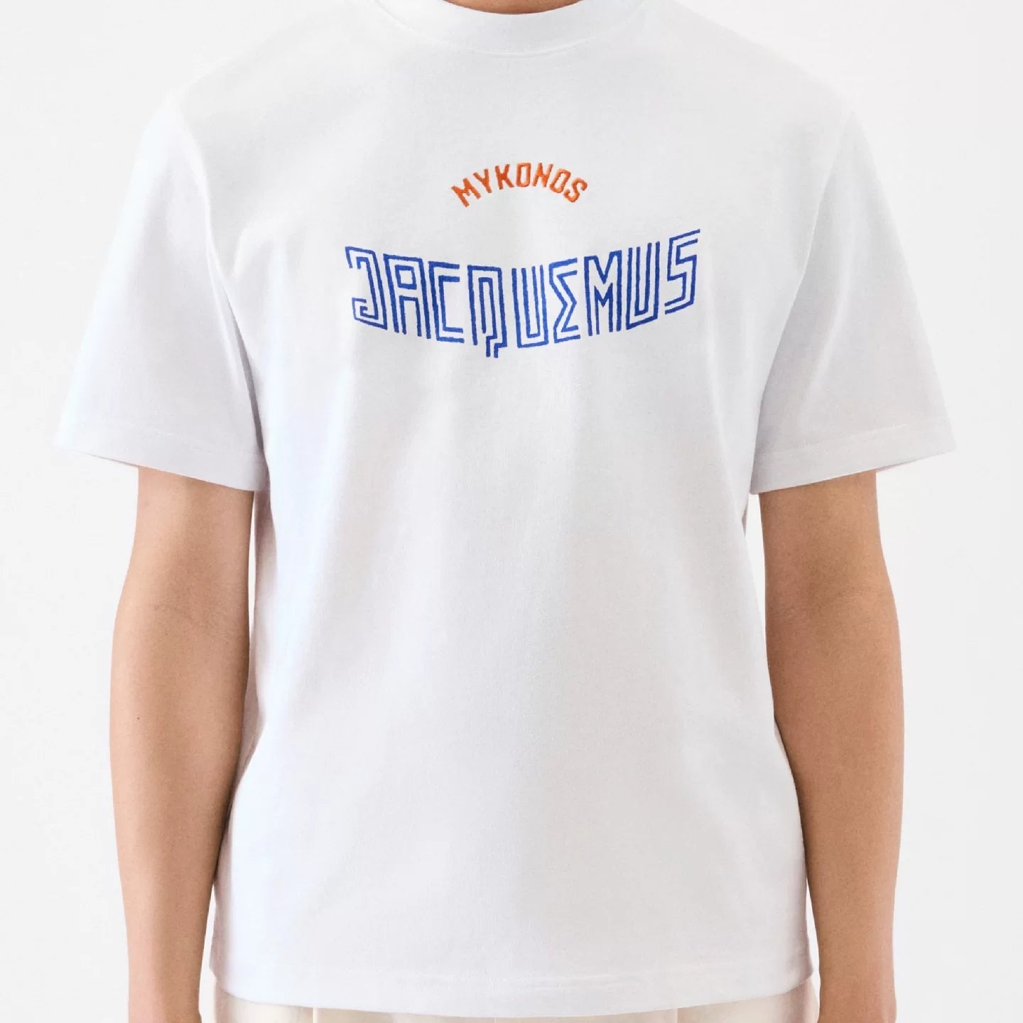 Jacquemus Logo Print Unisex Short Sleeve T-Shirt