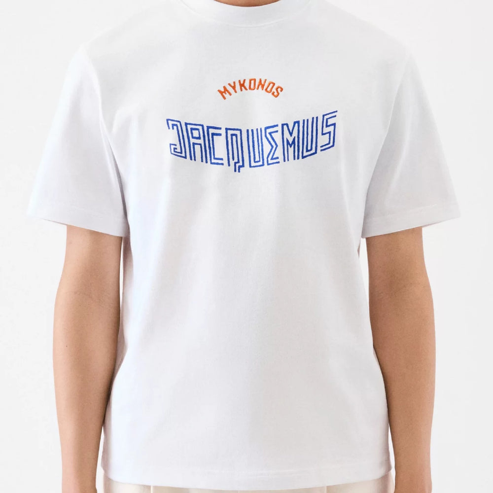 Jacquemus Logo Print Unisex Short Sleeve T-Shirt