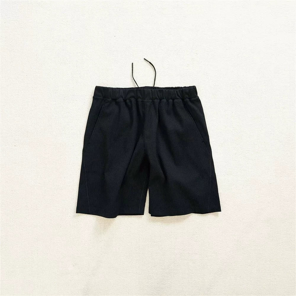 Solotex Waffle Quick-Dry Drawstring Shorts