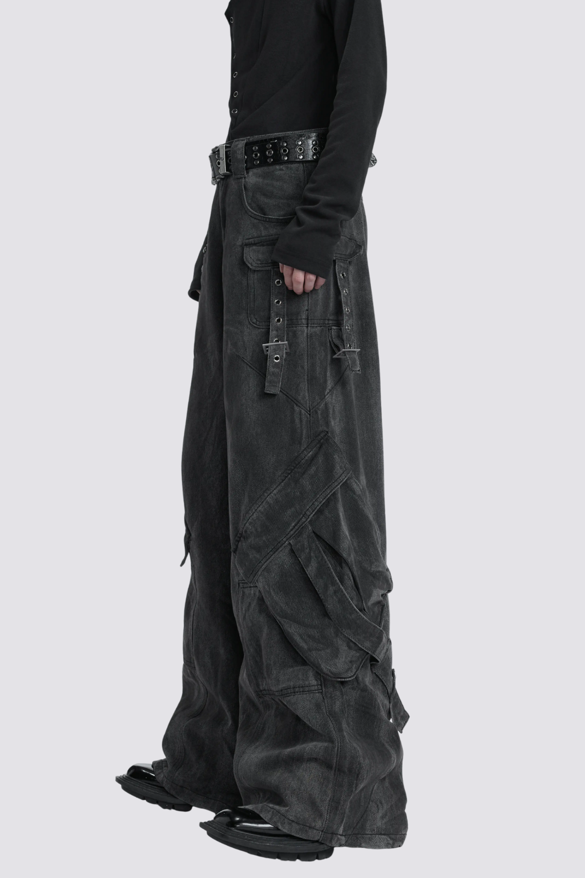 Rivet Silence Wide Leg Jeans