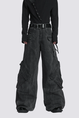 Rivet Silence Wide Leg Jeans