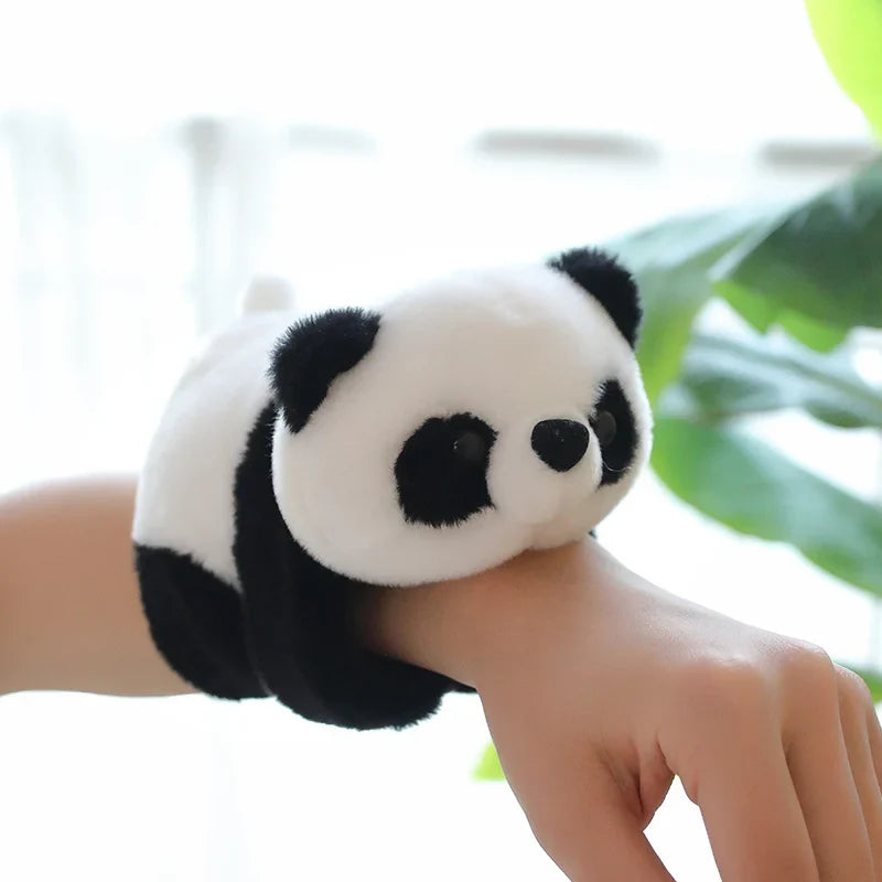Cute Animal (Red Panda/Fox/Panda/Lion/Monkey/Pig/Dog/Rabbit/Alpaca/Tiger/Monkey/Bear/Cat) Plush Slap Band