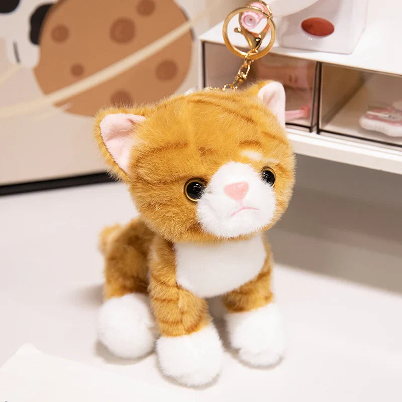 Cute/Kawaii Cat Plush Keychains 15cm - 7 Styles