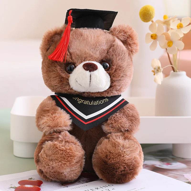 Cute/Kawaii Colourful Teddy Bear Graduation Plush Toys 23cm -16 styles