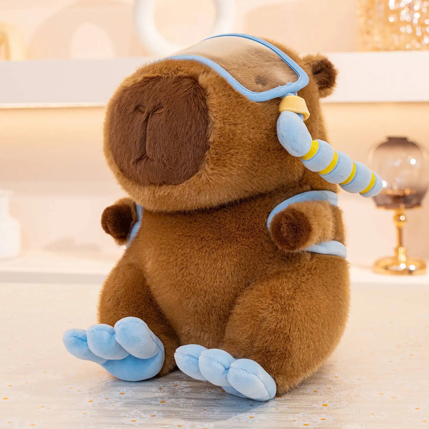 Cute Capybara With Ice Cream/Coconut Or With Bags(Sports) Plush Toys 22/30cm - 8 Styles