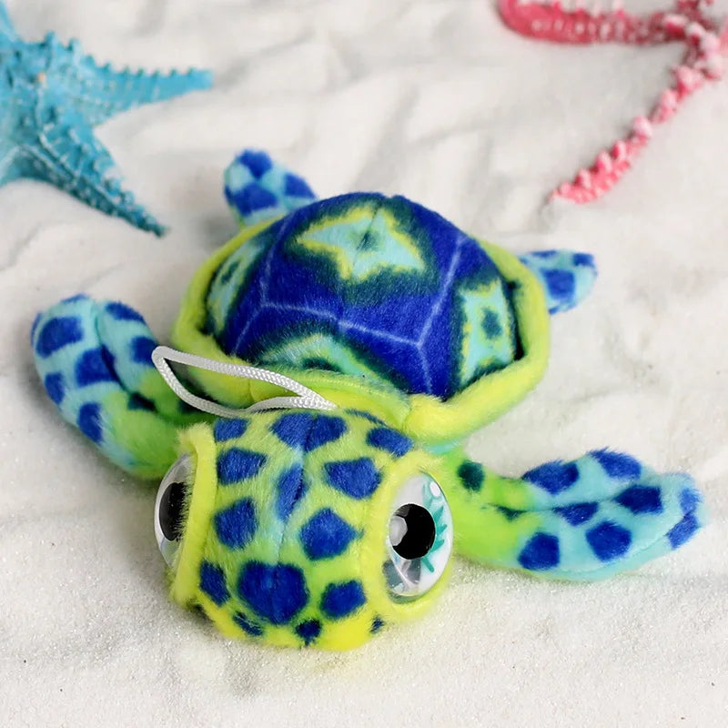 Cute Turtle Plush Keychain 17cm - Pink/Purple/Blue/Green/Red