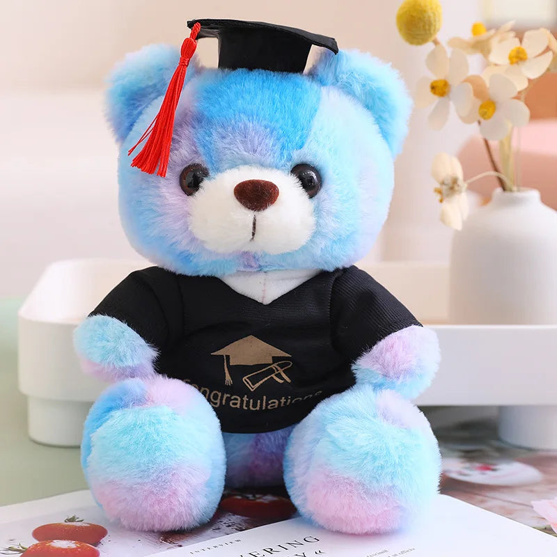 Cute/Kawaii Colourful Teddy Bear Graduation Plush Toys 23cm -16 styles