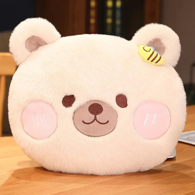 Cute Animal (Bear/Rabbit) Hand Warmer Plush Toys 30cm - 6 Styles