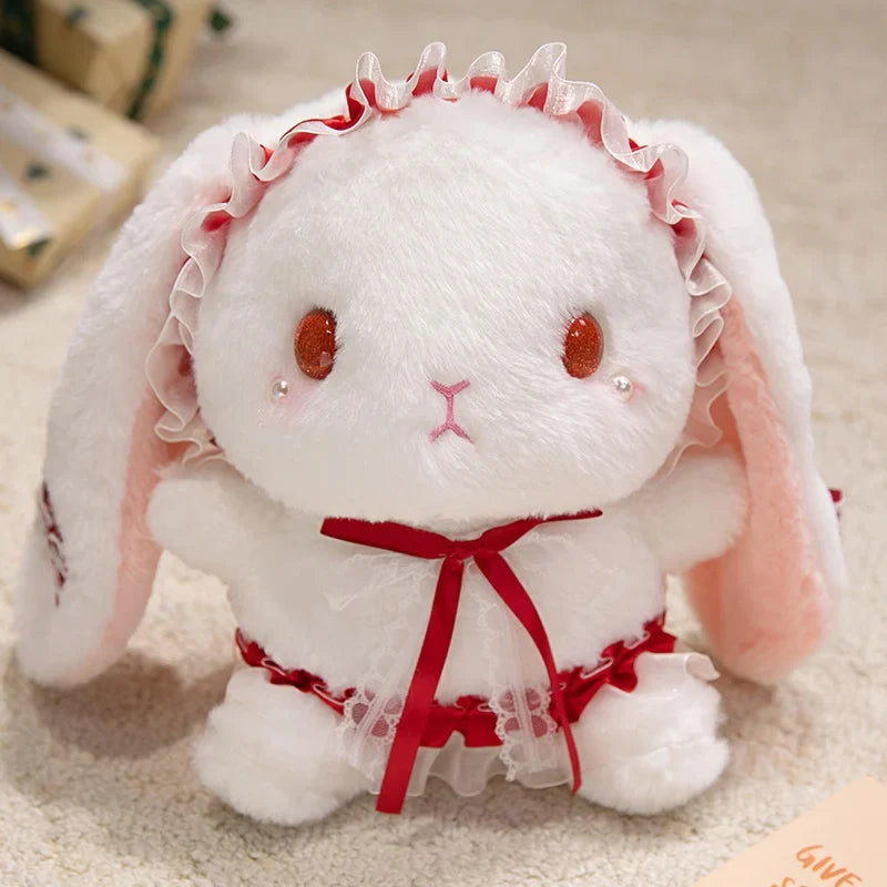 Cute Rabbit Plush Toys 18/25/35 - Green/Black/Purple/Yellow/Blue/Red