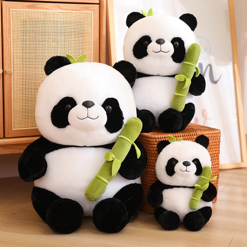 Panda (Holding Bamboos) Plush Toys 25cm-45cm