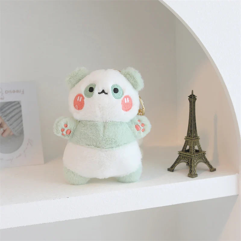 Cute Animal (Panda/Red Panda/Bear/Dog) Plush Keychains 13cm - 17 Styles