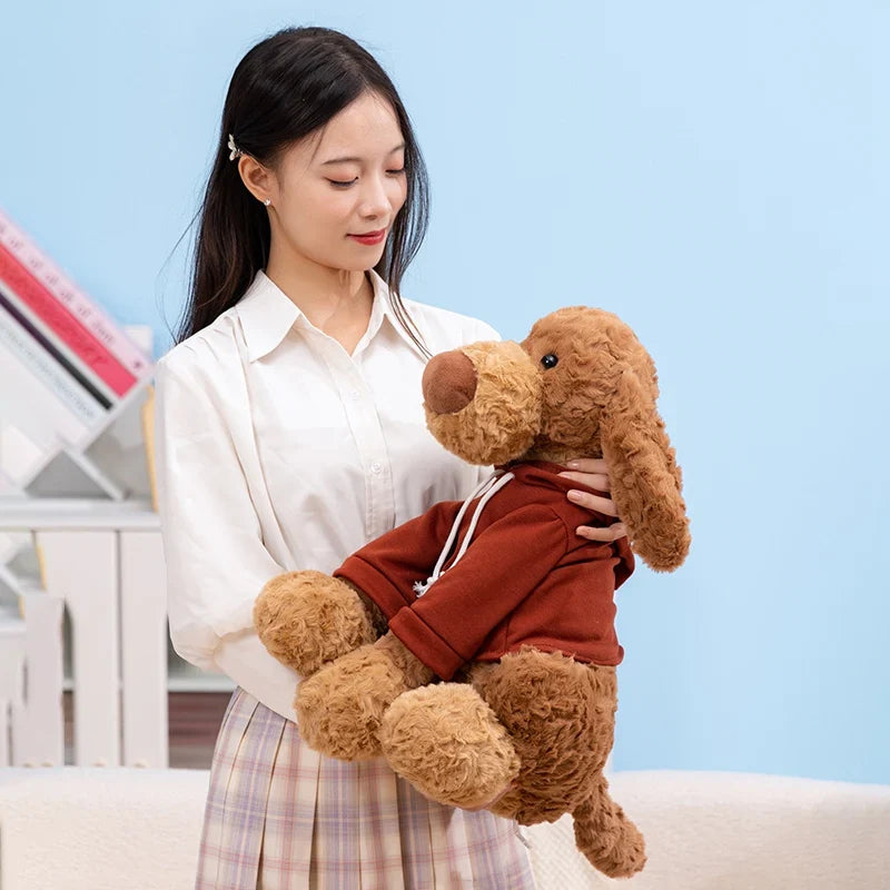 Cute Animal (Fox/Cat/Dog) With Clothes Plush Toys 23/32/50cm
