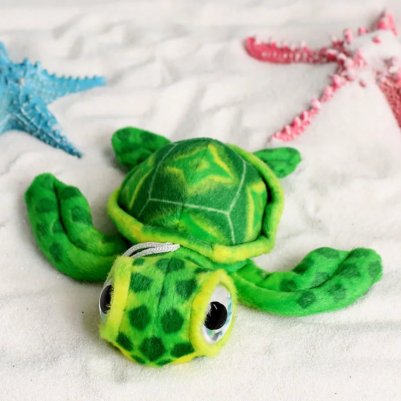 Cute Turtle Plush Keychain 17cm - Pink/Purple/Blue/Green/Red