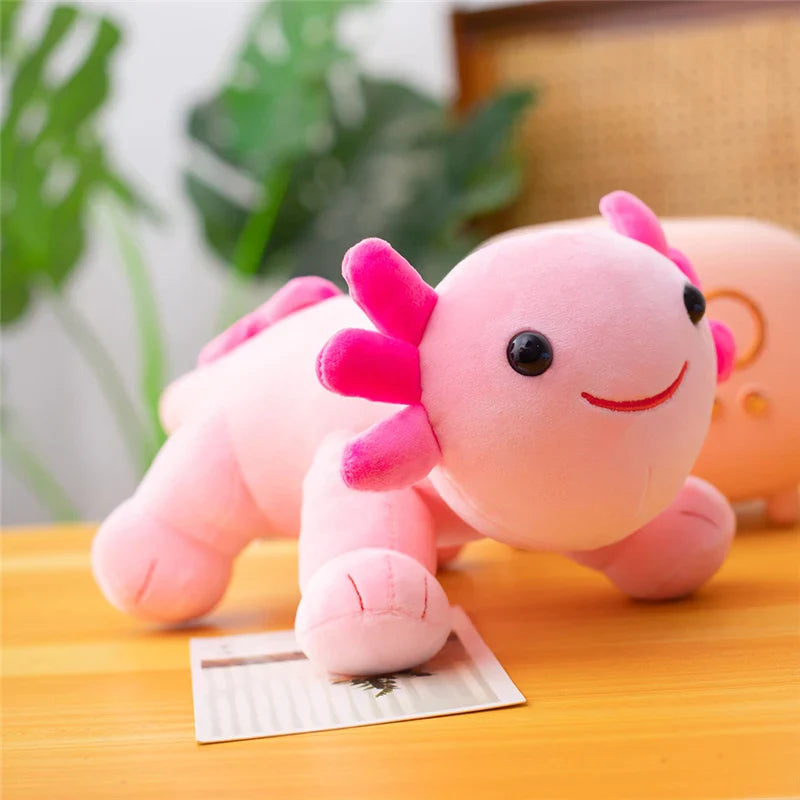 Cute Axolotl Plush Toys 30cm - Green/Blue/Pink/Purple