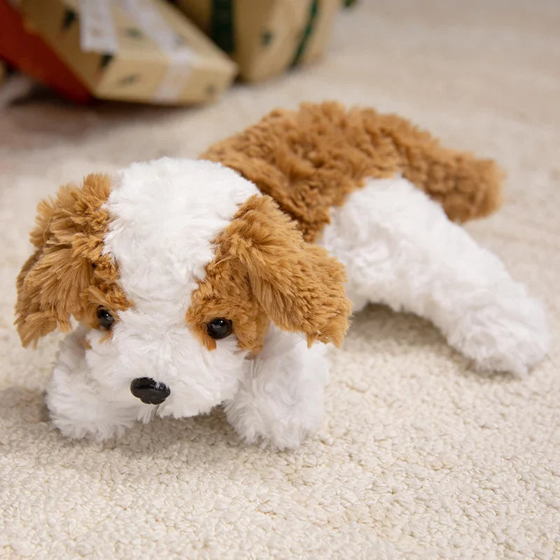 Cute Dog Plush Toys 32/42/48cm - Brown/White/Grey