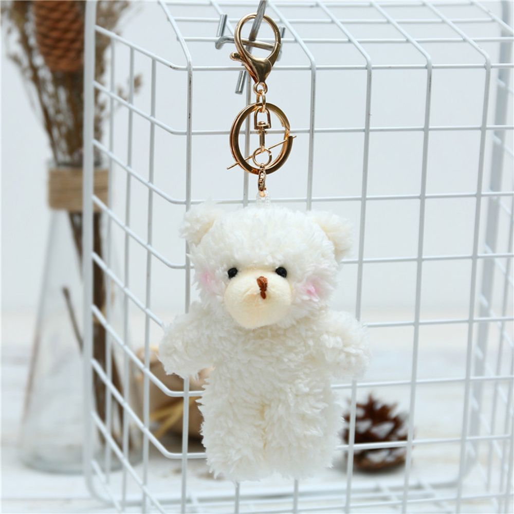 Animal (Bear/Rabbit/Dog) Plush Keychains 11cm