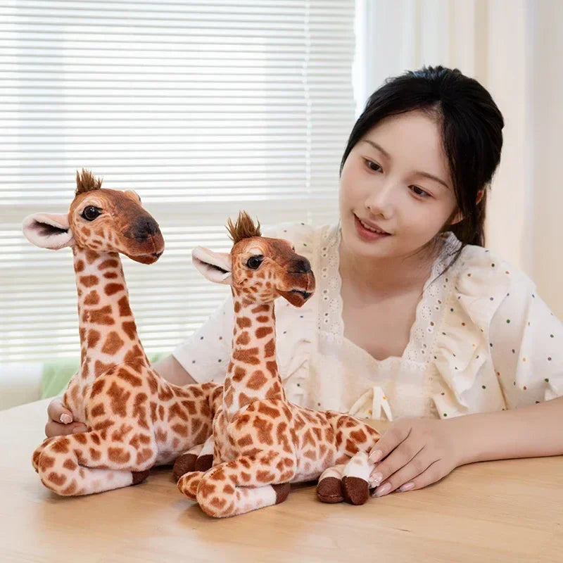 Giraffe Lifelike Plush Toys 25/35cm