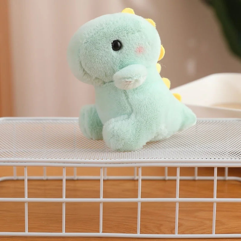 Cute Dinosaur Plush Keychain 13cm - Blue/Green/Pink