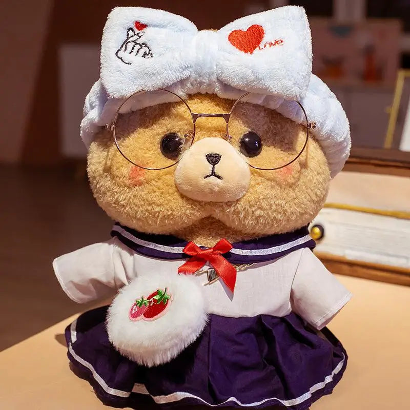 Cute Brown Teddy Bear (Dress Up) Plush Toys 30cm - 27 Styles