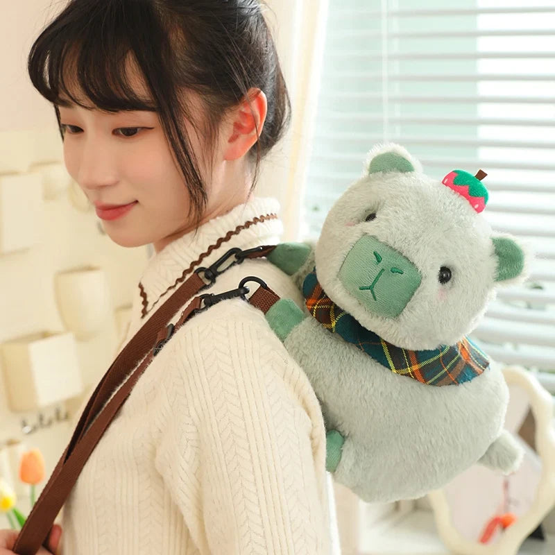 Cute Capybara Plush Toys 30/50cm Or Capybara Plush Bag 30cm - Green/Brown/Pink