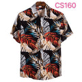 Men's Hawaiian Shirt Collection – Tropical Floral, Palm Leaf & Vintage Print Short Sleeve Beach Button-Up