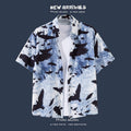 Men's Vintage Floral Aloha Shirt – Lightweight Tropical Vacation Button-Up